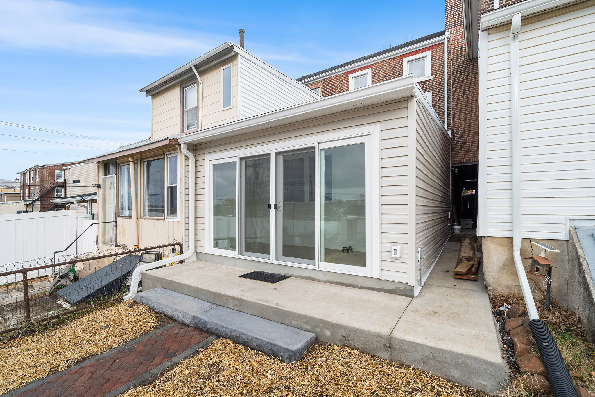Domers Construction - Kitchen Addition in Conshohocken with a Ground-up Garage and Walk-way